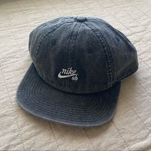Nike SB Black Denim Ball Cap